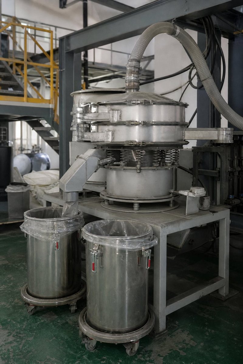 Controlled metal powder classification equipment