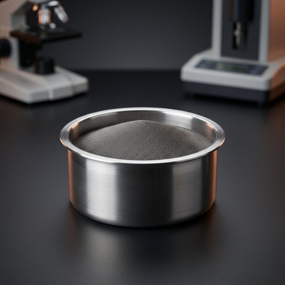 Carbonyl Iron Powder (CIP) for MIM & Soft Magnetic Feedstock metal powder product sample
