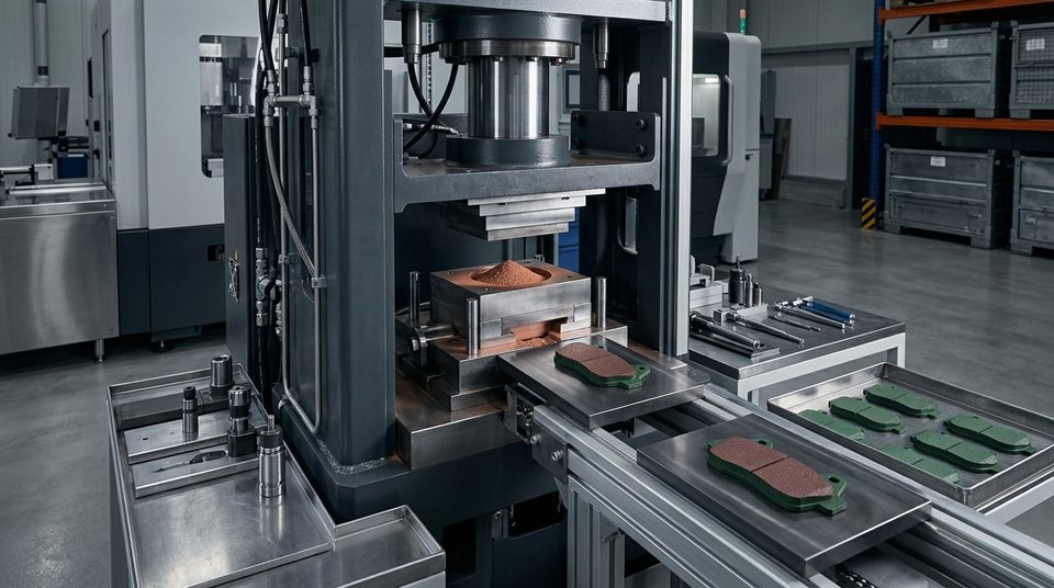 Copper-Based Friction Material Powder industrial application detail