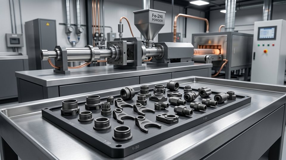 Fe-2Ni Low-Alloy Steel MIM Powder industrial application detail