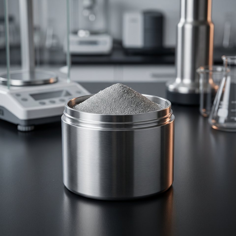 Spherical Aluminum Powder metal powder product sample