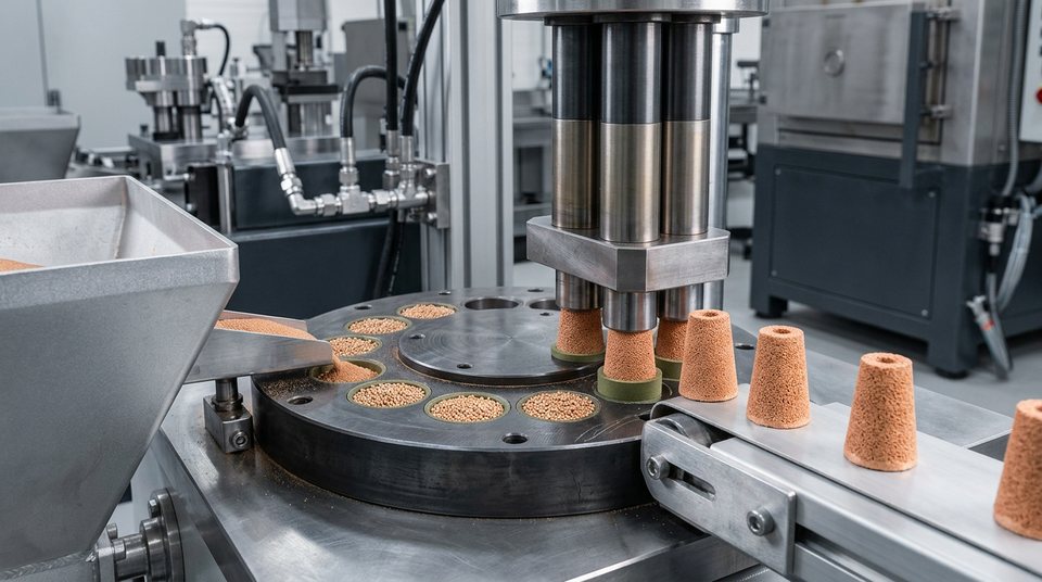 Spherical Bronze Powder for Sintered Filters industrial application detail