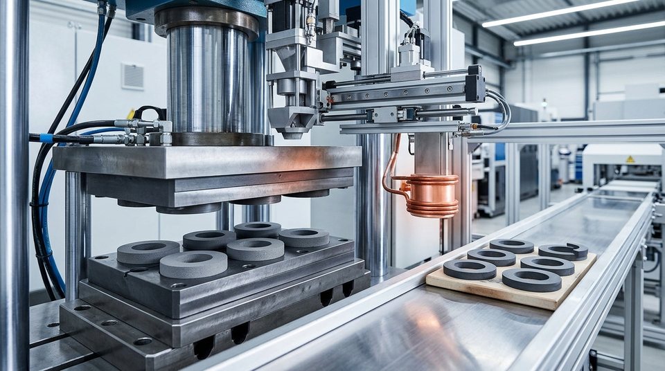 Strontium Ferrite Powder for Bonded & Sintered Magnets industrial application detail